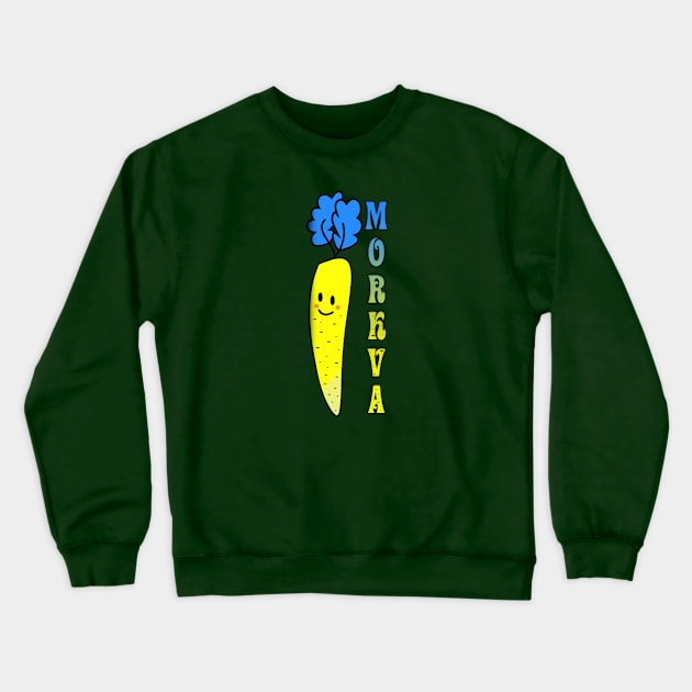 Ukrainian carrot Crewneck Sweatshirt by tashashimaa